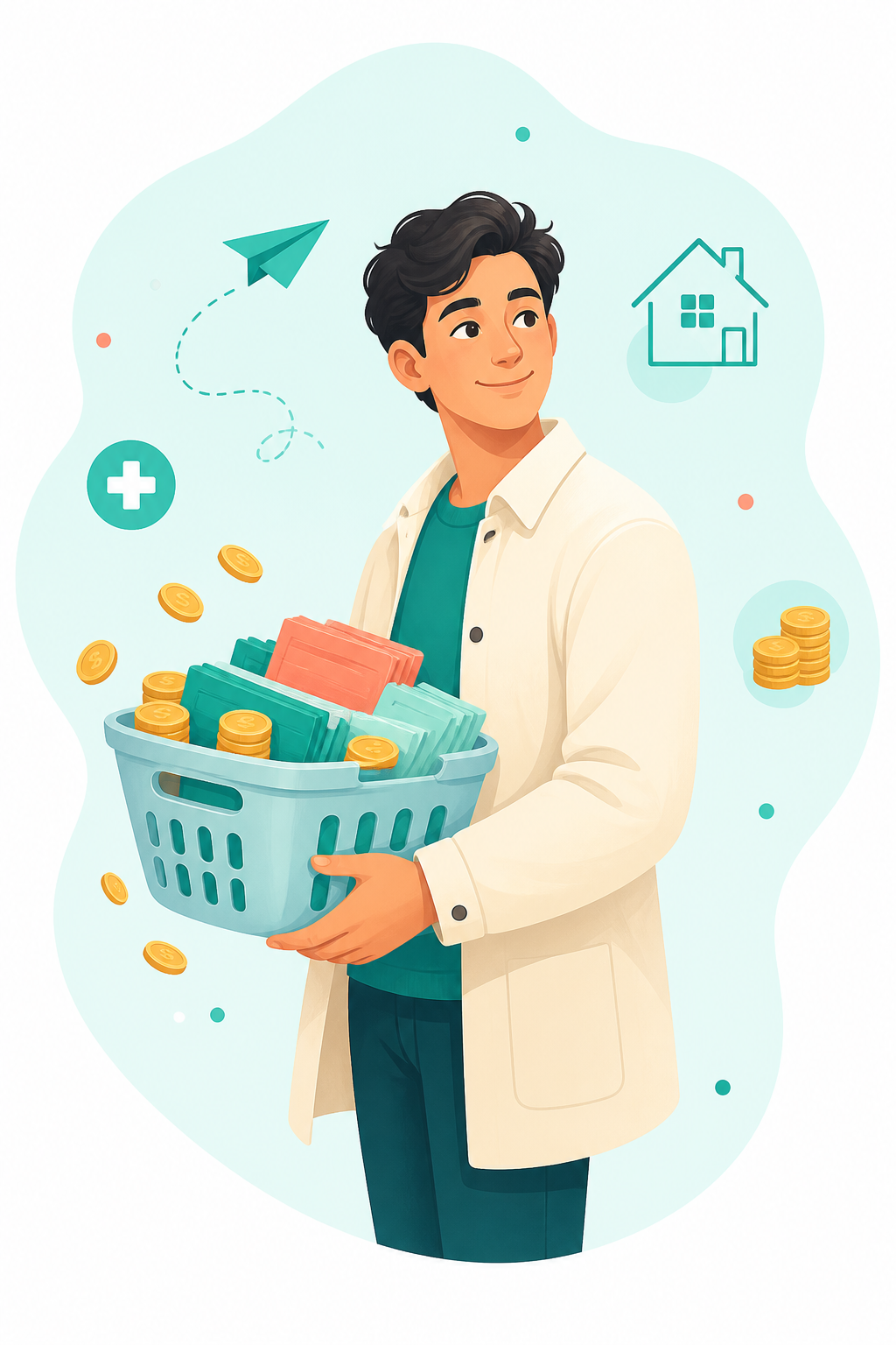 Borrower managing finances with LendWise